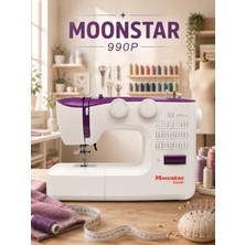 Dm Dikişmarket Moonstar Ev Tipi Düz Dikiş Makinesi 36 Desenli / Model 990p