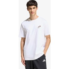 adidas Cheesecake Erkek Beyaz Antrenman T-Shirt.-