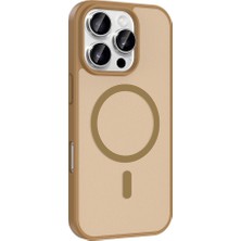 Subutu iPhone 16 Pro Kılıf Magsafe Kamera Korumalı Mat Parmak Izi Tutmayan Sbt