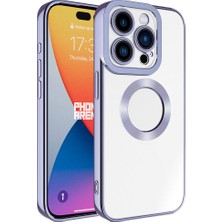 Subutu iPhone 15 Pro Max Kılıf Kamera Lens Korumalı Logo Gösteren Ince Hafif Sbt