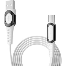 Akıllı Bayi DC01 Süper Hızlı Micro USB Kablo 1m 2.4A - Beyaz