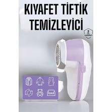 Akıllı Bayi Tiftik Temizleyici Hazneli Şarjlı Manuel Kolay Kullanım