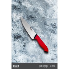 BHA Bıçakçı Hacı Ahmet Sürmene Twix Serisi Sivri Şef Bıçağı 18 cm | 4116 Alman Kalitesi