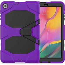 Akıllı Bayi Samsung Galaxy T510 Tab A 10.1 Kılıf Griffin Tablet Kapak - Mor