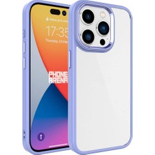 Büşra Ayhan iPhone 15 Pro Max Kılıf Şeffaf Arka Yüz Kamera Yükseltili Silikon Bsay