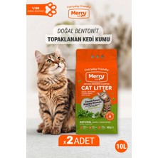 Merry Natural Kedi Kumu 10 L - 2 Adet