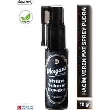 Morgan's Pomade Volume Powder Mattifying Styling Dust Mat Görünümlü Hacim Veren Pudra Wax 10 gr