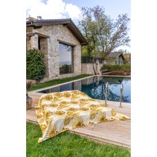 Cotton Collection Çift Kişilik Yatak Örtüsü Palmera
