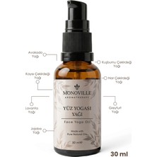 Monoville Yüz Yogası Yağı 30 ml Cam Şişe (Face Yoga Oil)