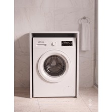 Alfimo Mobilya Moly Çamaşır Makine Dolabı Çok Amaçlı Dolap Banyo Dolabı Beyaz