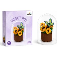 Lumiq Toys Çiçek Saksı Fanus LEGO Seti 199 Pcs