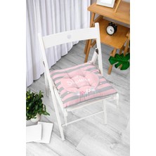 Rem Home Remhome Gri Zeminde Sevimli Geyik Tasarımlı Bebek Odası Pofidik Sandalye Minderi