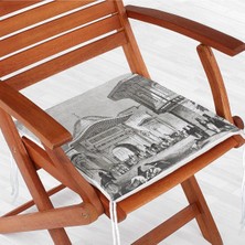Rem Home Remhome Osmanlı Çarşı Temalı Dekoratif Fermuarlı Sandalye Minderi