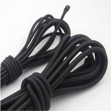 OEM Yuvarlak Lastik Ip 2,5 mm Lastik 5 Metre+20 Adet Kordon Ip Stoperi