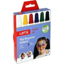 OEM Yüz Boyama Kalemi 6 Renk (Kapak Değişebilir)