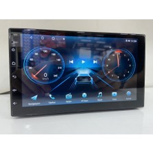Multimedya Elektronik Cadence 7 Inç Android Dabıl Teyp Android Auto Kablosuz Carplay QLED Ekran Ahd Kameralı Pro Seri 6 GB Ram 128 GB Rom