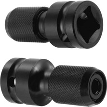 OEM Xıaqıu 1/2 Inç Kare Tahrik Soket Adaptörü 1/4 “altıgen Şaft Hızlı Açılan Dönüştürücü Darbe Cırcır Anahtarı ve Tornavida Uç Tutucu