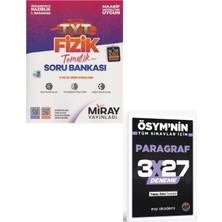 Anla Kazan Yayınları 2027 Miray 2027 Tyt Fizik Maarif Model Tematik Soru Bankası+Evp Akademi Paragraf
