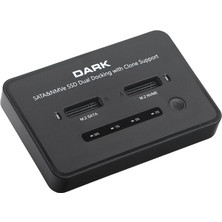 OEM M.2 Nvme &amp; Sata SSD Klon Destekli Disk Istasyonu (DK-AC-DSDM2C)