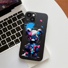 HONTINGA iPhone 13 ile Uyumlu Kılıf Magsafe Wireless Düşüme Önleyici Basitlik Anti Düşme Kamera Korumali Yaratıcı Desen Silikon Telefon Kılıfı Kadın ve Erkek Için Uygundur K7-1061