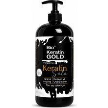 Bio Keratin GOLD 1000 ml Keratin Bakım Sütü Krem Formda Tüm Saçlar İçin Güçlendirici Etki