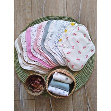ECOSOFT Yıkanabilir Doğal Kadın Pedi Normal 10'lu Pamuk ve Bambu