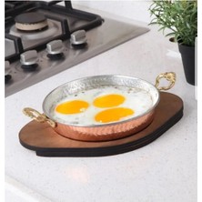 Bakır Tava Dövme 20CM