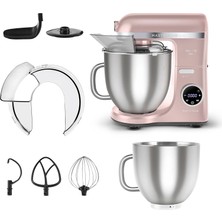 Karaca Mastermaid Chef Ultra D2000W Dijital Ekranlı Hamur Yoğurma Makinesi Rosegold 7l