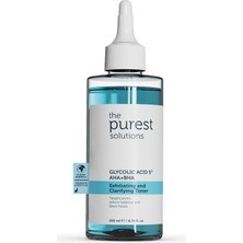 OEM , Gözenek ve Siyah Nokta Görünümünü Azaltmaya Yardımcı Arındırıcı Tonik,%5 Glikolik Asit, Aha, Bha, 200 ml