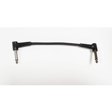 OEM ALG042 Gitar Pedalı Için Patch Kablo 15CM. Siyah