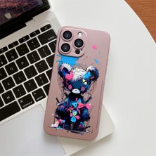 HONTINGA iPhone 15 Pro Max ile Uyumlu Kılıf Magsafe Wireless Düşüme Önleyici Basitlik Anti Düşme Kamera Korumali Yaratıcı Desen Silikon Telefon Kılıfı Kadın ve Erkek Için Uygundur K7-1061