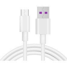 OEM Type-C 5A Hızlı Şarj ve Data USB Kablosu - 100 cm Beyaz AL2713