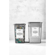 OEM Etiketli 2li Strip Mega Boy Toz ve Tablet Deterjan Saklama Kutusu 1x(3,5 Litre + 5,5 Litre)