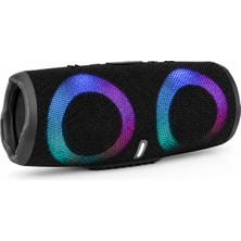 Charge5 Taşınabilir Bluetooth Hoparlör Rgb Işıklı Aux/tf Kart Destekli Güçlü ve Net Ses Performansı