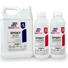 OEM Ultra Şeffaf Epoksi Reçine 6 kg Hobi Sanat Tepsi Magnet Ahşap