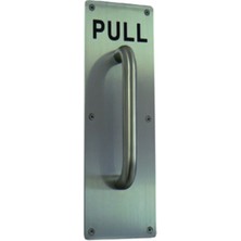 Omega Paslanmaz Pull Handle 300X100X1,5MM Yazılı