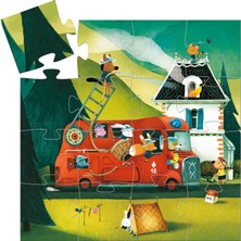 OEM Dekoratif Puzzle 16 Parça The Fire Truck Dj0