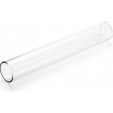 OEM Pelet Sobası Için Borosilikat Cam Boru 80 cm