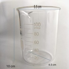 OEM Cam Beher Ölçü Kabı 100 ml