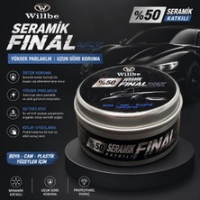 Willbe Auto Care %50 Seramik Katkılı Final Wax 150 ml