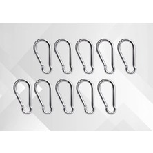 OEM M4 Karabina Çinko Ile Işlenmiş 316 Paslanmaz Çelik 40X20X4 mm (10 Adet)