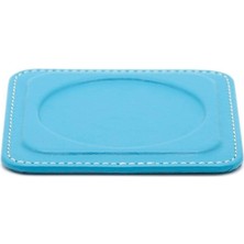 2K Bardak Altlığı Masaüstü Yuvarlak Cup Coaster Rainbow Vegan 11X11 cm