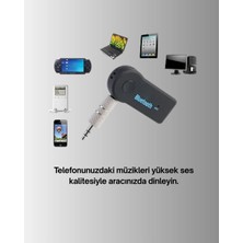 Akıllı Bayi Eller Serbest Özellikli Bluetooth Aux Araç Kiti