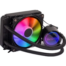 OEM Nitro Cold 100 Intel ve Amd Destekli Rgb Fanlı Infinite Panel 120MM Sıvı Soğutma Sistemi-Kılavuzlu (Siyah)