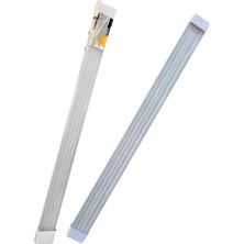 OEM Cata CT-2479 LED Bant Armatür, Kristal, 120W, 120CM, 4 Sıra Led, Yatay Montaj