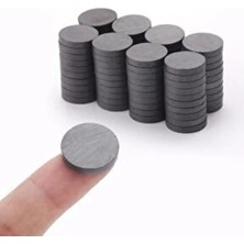 OEM Dünya Magnet 100 Adet, Yuvarlak Mıknatıs, Çok Amaçlı, Süsleme Mıknatısı, 14X3MM Ferrit Magnet