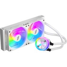1ST Player Thunderstorm TS1 240MM Beyaz ARGB AM5/LGA 1700 İşlemci Sıvı Soğutucu