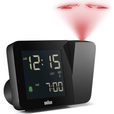 OEM Dijital Kablosuz Projeksiyonlu Çalar Saat, Orta Avrupa Saat Dilimi (Dcf) Için, Negatif LCD Ekranlı, Hızlı Ayar ve Alarm Bip Sesi, Siyah Renkte, Model BC15B-DCF.