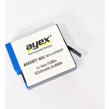 OEM AHDBT-801 Batarya, Gopro Hero 8, 7, 6, 5 ile Uyumlu