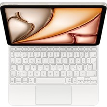 Apple 11 Inç iPad Pro (M4) Için Magic Keyboard-Almanca-Beyaz-Outlet